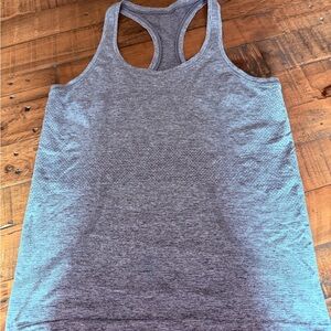 Gray Women's Racerback Tank Top